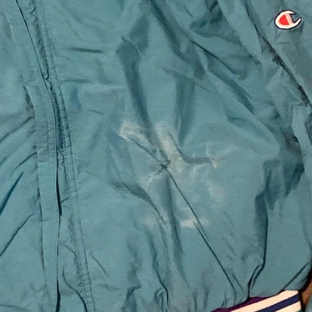 Champion vintage‎ 90s nba charlotte hornets nylon jacket flaw mens XL/24